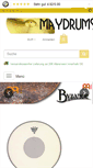 Mobile Screenshot of maydrums.de